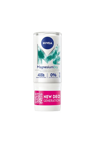 NIVEA Deodorant Roll-on Magnesium Dry Fresh Verde, Nivea, 50 ml