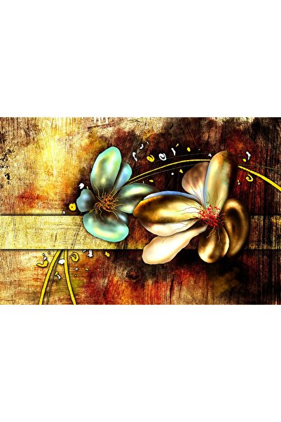 media Tablou canvas Flori, vintage, abstract, arta28, 105 x 70 cm