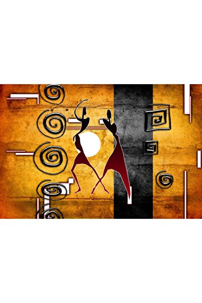 media Tablou canvas Africa retro vintage arta66, 90 x 60 cm