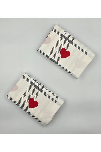 pınarhome collectıon Fabric Ranforce Cover Pillow Cover --50X70Cm--2 Pieces (1 Pair)