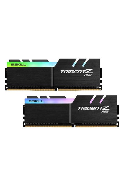 G Skill Gskill Trident Z Rgb F4-4000C18D-64Gtzr 64Gb (2X32Gb) Ddr4 4000Mhz Cl18 Desktop Memory