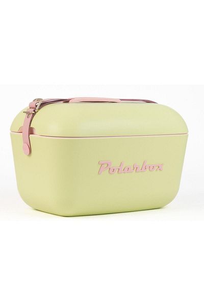 Polarbox 9377 حقيبة ترمس بارد وساخن باللون الرمادي الليموني 20 لتر