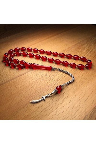 dergah tesbih Alexander Model Rosary - Amber Design