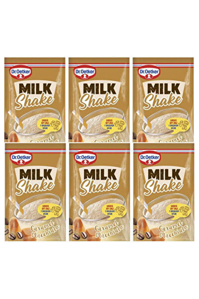 Dr. Oetker Dr.Oetker Milkshake Karamel Macchiato (Karamelli Kahveli) 6 x 18 g 6 lı Set