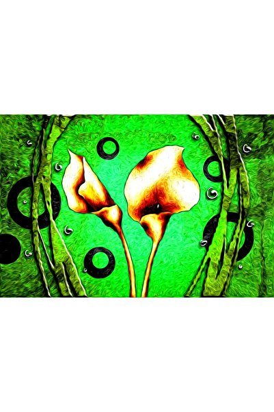 media Tablou canvas Flori, vintage, abstract, arta10, 105 x 70 cm