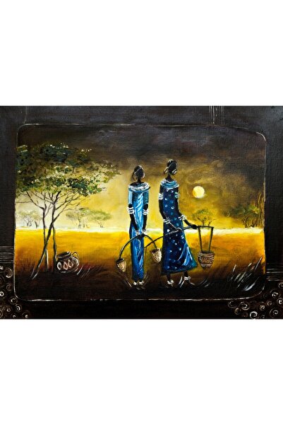 media Tablou canvas Africa retro vintage arta15, 90 x 60 cm