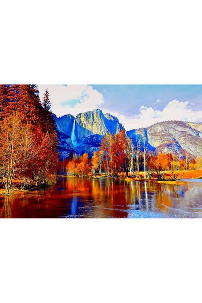 media Canvas painting Nature 16, 105 x 70 cm