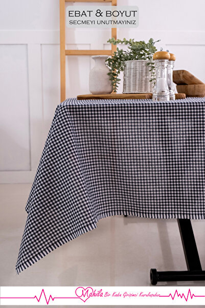 Mahila Phenomenon |   Cotton Plaid Pattern Gingham Table Cloth, Picnic Cloth,...