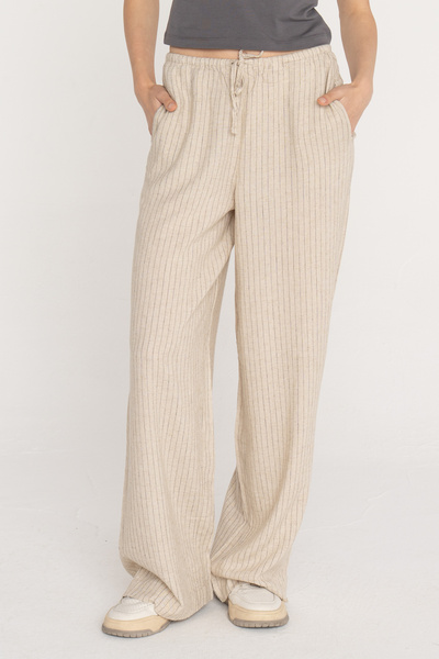 Jack & Jones Women's Linen Mixed Trousers - Breeze