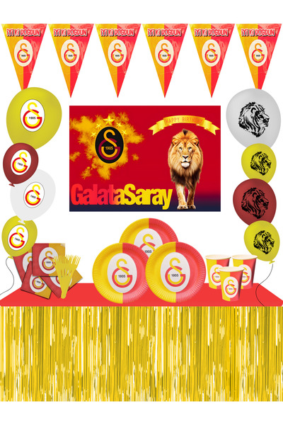 snowparty مروحة صفراء حمراء مع لافتة معدنية وتنورة طاولة لزينة حفلات أعياد ال...