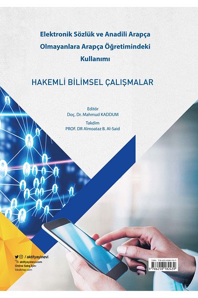 Aktif Yayınları Electronic dictionary and its use in teaching arabic to non-first language arabic learners
