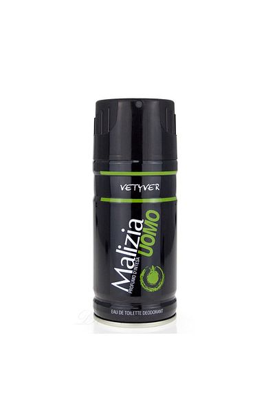 Malizia Deodorant Parfum Malizia uomo Vetyver 150ml