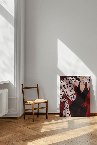 Kanvaspera Cruella de Vil (101 Dalmaçyalı) - Kanvas Tablo