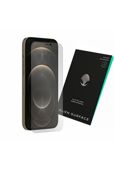Alien Surface Case friendly renewable screen protector for Apple iPhone 12 Pro Max