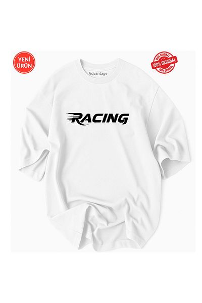 JDM Μπλουζάκι RACING Νέας σχεδίασης 100% βαμβακερό μπλουζάκι Premium