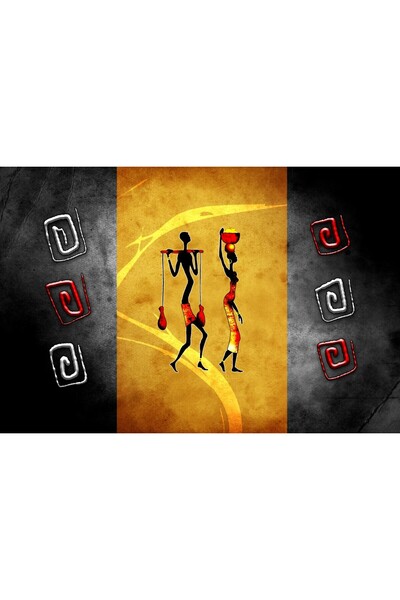 media Tablou canvas Africa retro vintage arta10, 60 x 40 cm