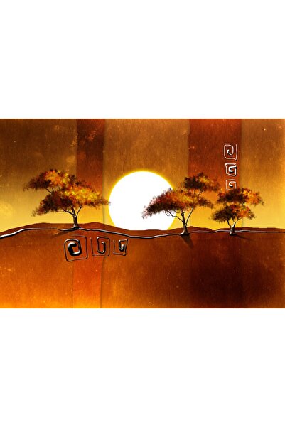 media Tablou canvas Africa retro vintage arta7, 75 x 50 cm