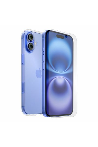 Alien Surface Renewable screen and back film compatible with Apple iPhone 16 Plus
