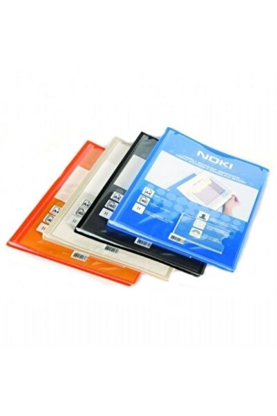 DERYA Noki Presentation File 100 Sheets with Pockets Blue Code:641100-n-130