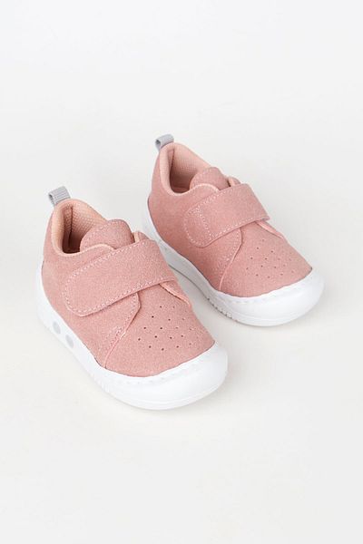 Süperland First Step Orthopedic Baby Girl Pink Lighted Children's Shoes