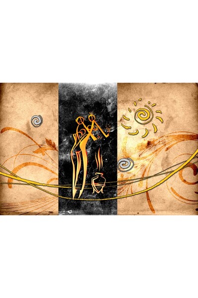 media Tablou canvas Africa retro vintage arta57, 75 x 50 cm