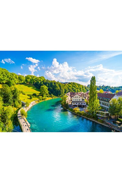 media Tablou canvas City43 Berna, 90 x 60 cm