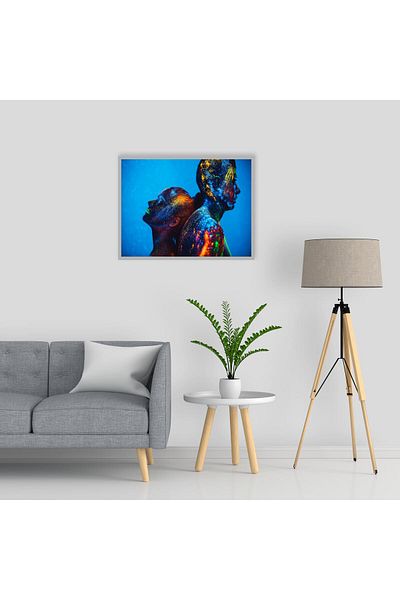 media Canvas painting Portrait8, 60 x 40 cm