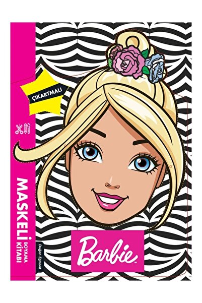 Doğan Egmont Yayıncılık Barbie Maskeli Boyama Kitabı Kolektif Kitabı 16 Sayfa...