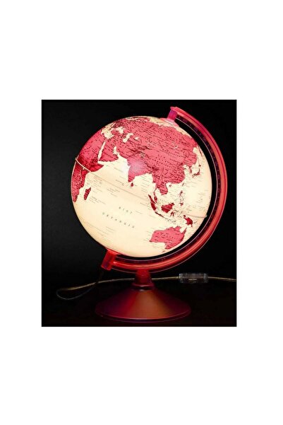Gürbüz 26 cm Çaplı Işıklı Pembe Yerküre (46251)