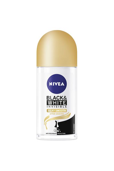 NIVEA Deodorant roll-on Nivea Black&White Silky Smooth, 50 ml
