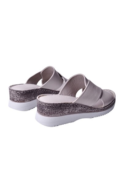 İskarpin Γυναικείες δερμάτινες παντόφλες Femi 488