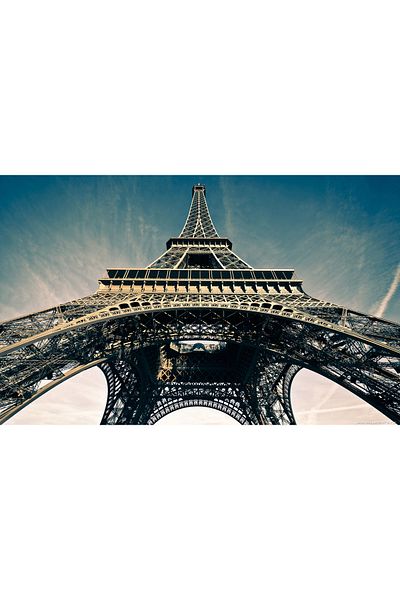 media Eiffel Tower canvas painting, 90 x 60 cm