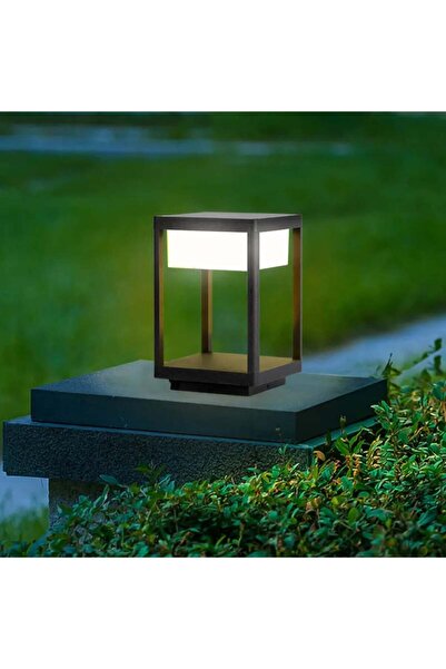 Forlife 60 Watt Solar Alüminyum Bollard Aydınlatma Armatürü