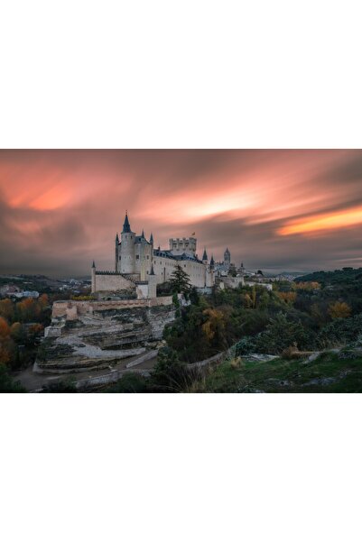 media Tablou canvas City58 Castel Provence, 75 x 50 cm