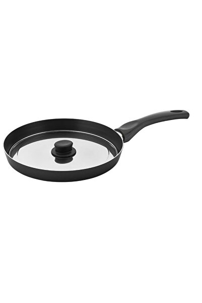 PAMİRAVM Balık Tava Teflon Kapaklı Tava 32 Cm