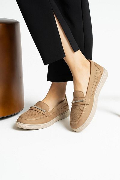 HKM shoes New Season Women's Daily Seasonal Comfortable Full Orthopedic Glitter Buckle Shoes