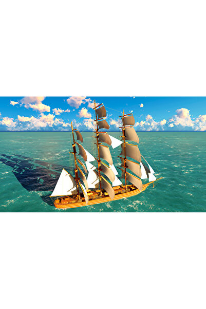 media Tablou canvas Vacanta pe corabie 2, 45 x 30 cm