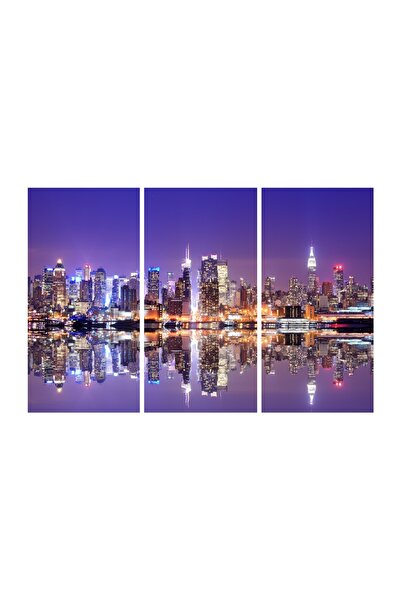 media Tablou multicanvas 3 piese City 1, 120 x 80 cm