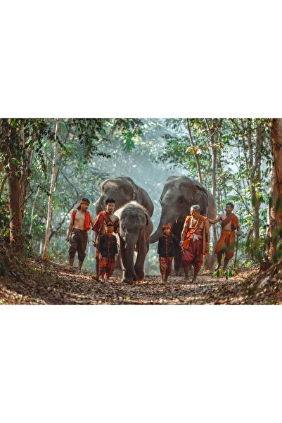 media Tablou canvas People20, 90 x 60 cm