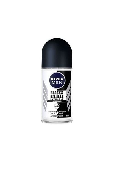 NIVEA Deodorant roll-on Nivea Men Invisible for Black&White Power, 50 ml