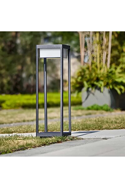 Forlife 60 Watt Solar Alüminyum Bollard Aydınlatma Armatürü