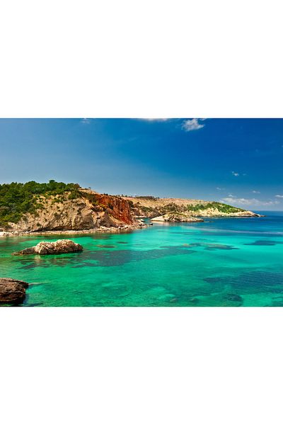 media Canvas painting Rocky beach, 75 x 50 cm