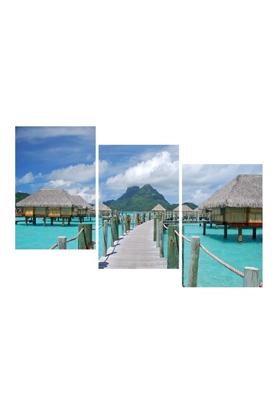 media Tablou multicanvas 3 piese Natura 17, 120 x 90 cm