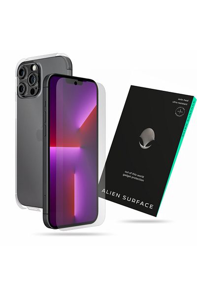 Alien Surface Renewable screen and back film for Apple iPhone 13 Pro Max