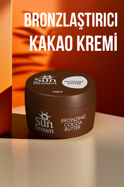 Sun Brown Bronzlaştırıcı Kakao Kremi 100 Gram