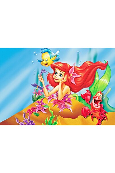 media Tablou canvas Mica sirena - printesa Ariel, 45 x 30 cm