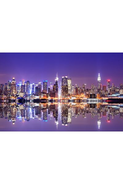 media Canvas painting City 1, 90 x 60 cm