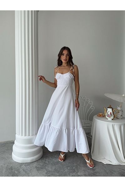 Ayinsu Breast Draped Flared Princess Dress