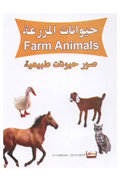 Educational Toys بطاقات تعليمية - حيوانات المزرعة