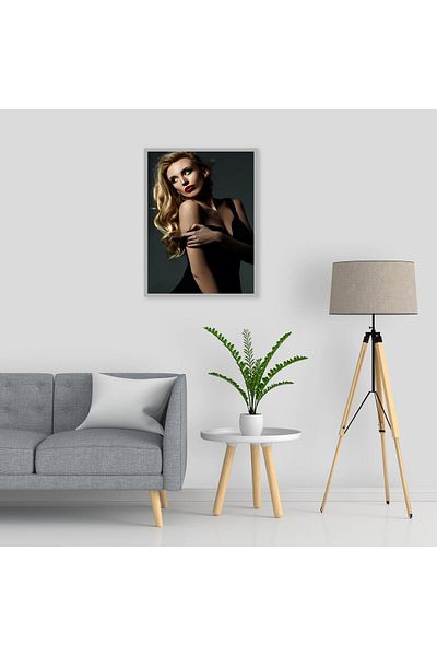 media Canvas painting Portrait31, 30 x 45 cm